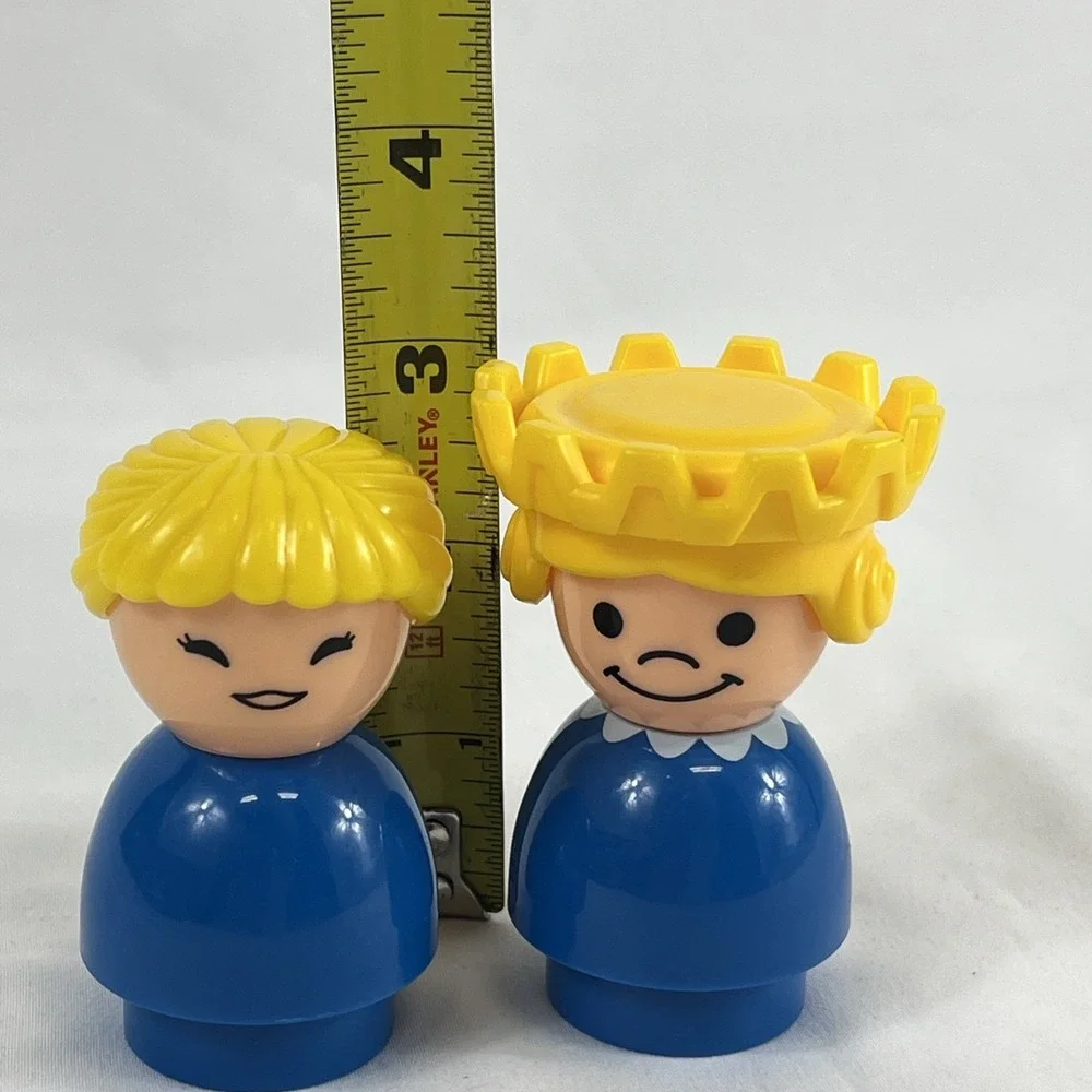 Fisher Price Little People 50th Birthday Jumbo Figures King &‎ Queen Chunky